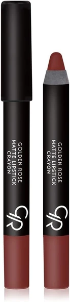 Matte Lipstick Crayon No: 01 - Besleyici Nemlendirici Mat Kalem Ruj ürün görseli 1