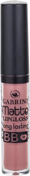 Gabrini Matte Lipgloss Mat Dudak Parlatıcısı (No: 1) ürün görseli 1