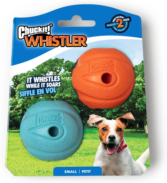 Chuckit! The Whistler 2'Li Oyun Topu (Küçük Boy) ürün görseli 1
