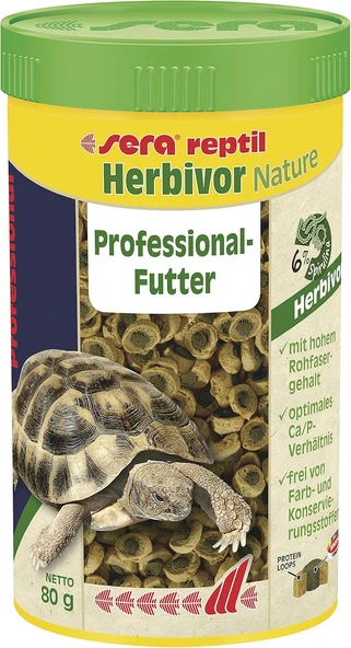 Sera Reptil Herbivor Otçul Sürüngen Yemi 250 Ml ürün görseli 1