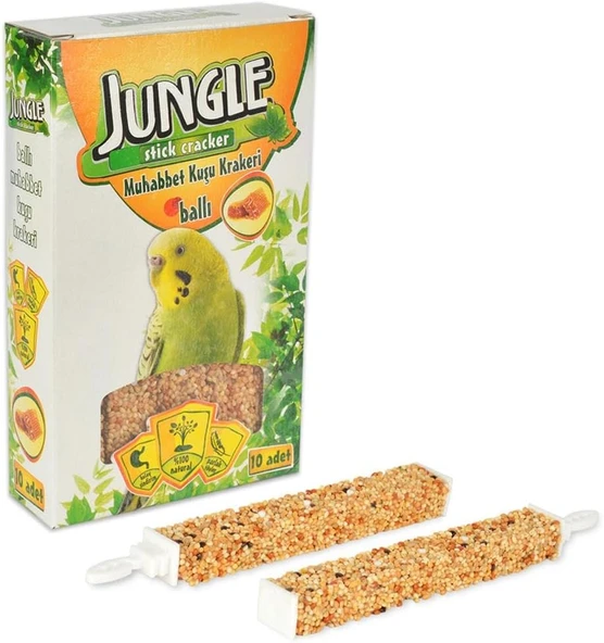 Jungle Tava Muhabbet Kuşu Krakeri, 10'Lu Paket ürün görseli 1