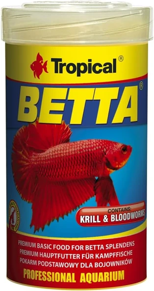 Tropical Betta Krill Bloodworms 25Gr ürün görseli 1