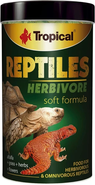 Tropical Reptiles Herbivore Otobur Omnivor Sürüngenler İçin 250 Ml 65Gr ürün görseli 1