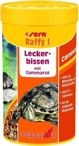 Sera Raffy I Nature 250 Ml Kaplumbağa Yemi ürün görseli 1