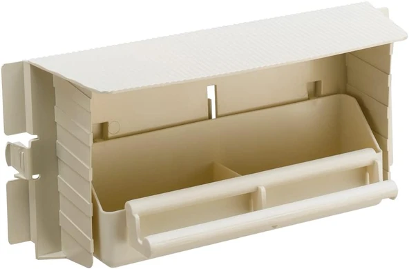 Ferplast Çocuklar Için Döner Yemlik, 28 X 10 X 13 Cm, Siyah, Orta Boy ürün görseli 1