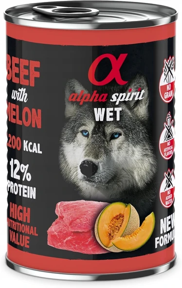 Alfa Ruhu Köpe?I Kavun Ile S???R Eti | 6 X 400G Hundefutter Nass ürün görseli 1