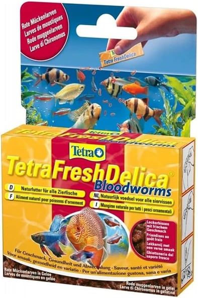Tetra Freshdelica Bloodworms 48 Gr ürün görseli 1