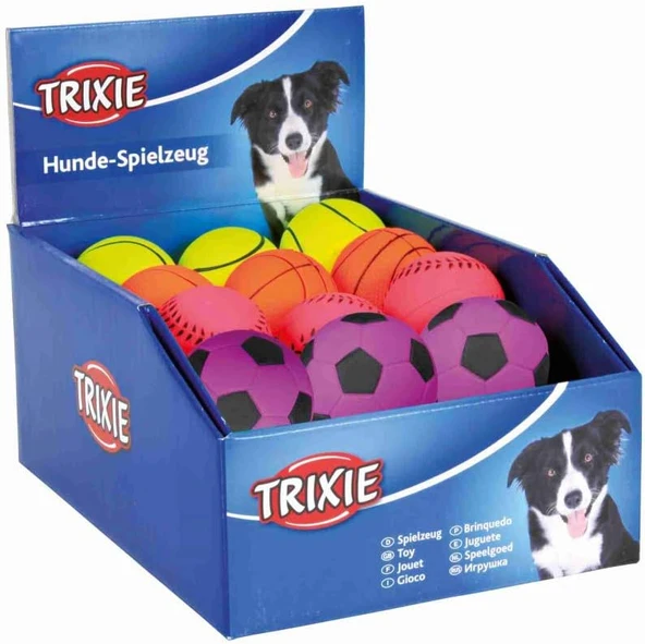 Trixie Yüzen Natürel Kauçuk Fosforlu Top 6Cm ürün görseli 1