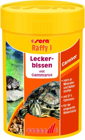 Sera Raffy I 100 Ml/12 Gr Kaplumbağa Yemi ürün görseli 1