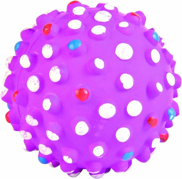 Trixie İpli Fosforlu Kauçuk Top 6 Cm 30 Cm ürün görseli 1