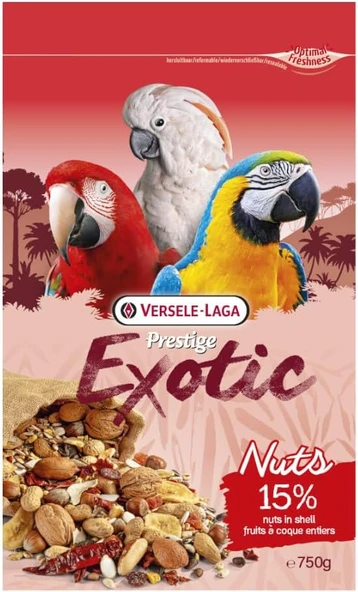 Versele Laga Exotic Nuts 750 Gr Papağan Yemi ürün görseli 1