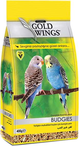 Gold Wings Muhabbet Kuşu Yemi, 400 G ürün görseli 1