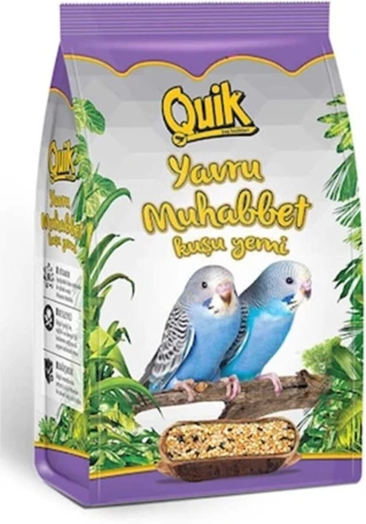 Quik Junior Yavru Muhabbet Kuşu Yemi 400G ürün görseli 1