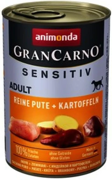 Animonda G.C Yetişkin Konservesi Sensitive 400 Gr Hindi Etli Patates ürün görseli 1