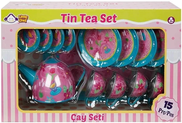 Little Chef Çay Takımı 15 Parça Metal S00002169 ürün görseli 1