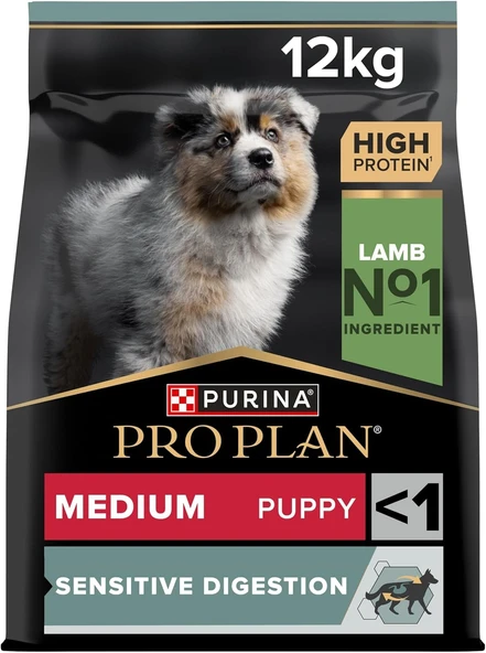 Plan Medium Puppy Kuzu Etli 12 Kg ürün görseli 1