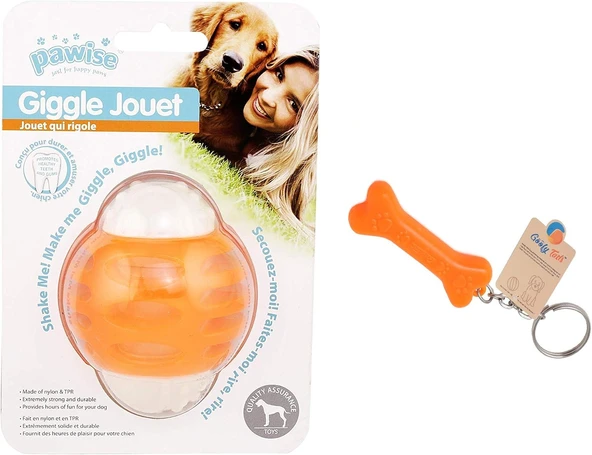 Pawise Giggle Jouet Sesli Rugby Topu 8 Cm ürün görseli 1