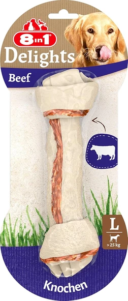 8In1 Delights Beef L Boy Sığır Etli Kemik, 85 Gr Ödülü ürün görseli 1
