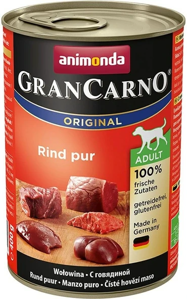 Animonda Grand Carno Sığır Etli Yetişkin Konservesi 400 Gr ürün görseli 1