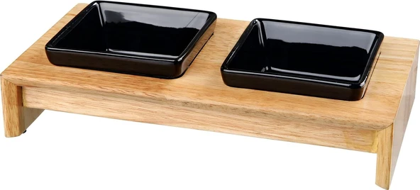 Trixie Mama Su Kabı Seti, 2X0,2L, Ahşap, 28X5X15Cm ürün görseli 1