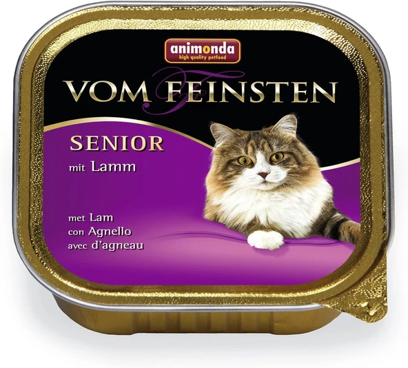 Animonda Vom Feinsten Senior Kuzu Etli Yaşlı Konservesi 100 Gr ürün görseli 1