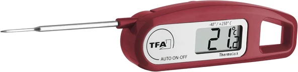 Tfa Thermo Katlanır Problu Dijital Termometre Bordo ürün görseli 1