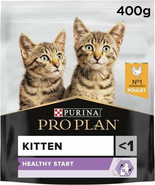 Plan Sterilised Yavru Kediler İçin Tavuklu Kuru Mama 400 Gram ürün görseli 1