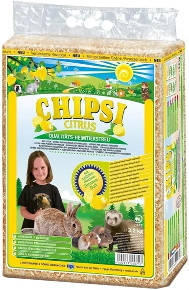 Jrs Chipsi Limon Aromalı Hamster Talaşı 60 Lt ürün görseli 1