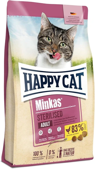 Minkas Sterilised Geflügel 10 Kg ürün görseli 1