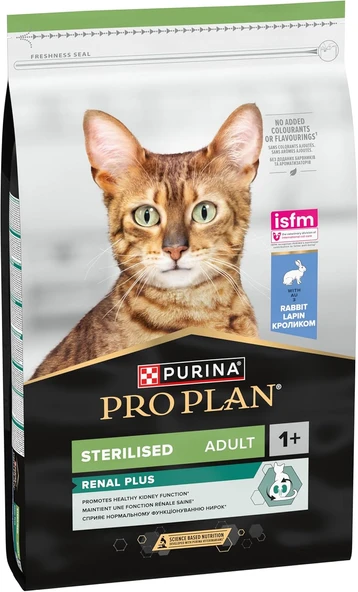 Plan Sterilised Kısırlaştırılmış Tavşanlı Kediler İçin Kuru Mama 10 Kilogram ürün görseli 1