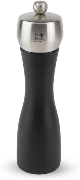 Peugeot Fidji – Pepper Mill – With Lifetime Garantisi – Lacquered Wood And Stainless Steel – Farklı Sizes And Colours, Siyah, 20Cm ürün görseli 1