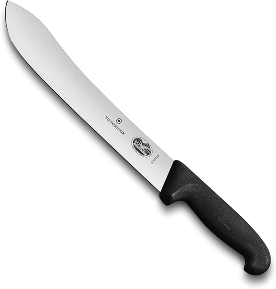 Victorinox Mutfak Bıçağı Schlachtmesser Fibrox Siyah Uzunluk: 25 Cm 36 Siyah ürün görseli 1