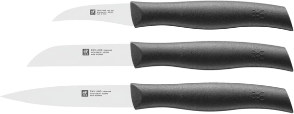 Zwilling 38737000 Twin Seti, 3 Parça, Friodur Bıçak, Sap: Plastik, Siyah, 350 X 105 X 15 Mm, 1 Paket ürün görseli 1