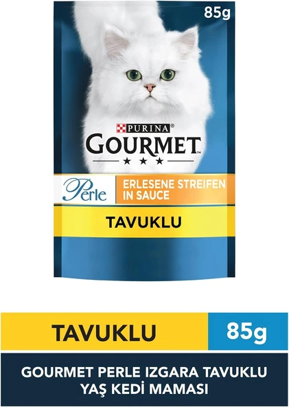 Gourmet Perle Izgara Sığır Etli Tam Yaş 85 G Tekli Paket ürün görseli 1