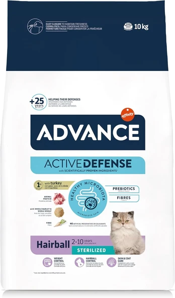 Cat Sterilized Hairball 10 Kg ürün görseli 1