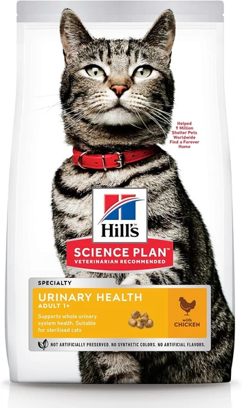 Hill'S Science Plan Üriner +1 Yetişkin Tavuklu 1.5 Kg ürün görseli 1