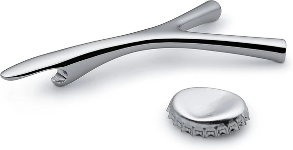 Alessi Fgo06 Virgula Divina Şişe Açacağı Paslanmaz Çelik 18/10 Ayna Cilalı ürün görseli 1