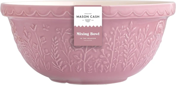 Mason Cash In The Meadow S12 (4.25 Qt) Karıştırma Kasesi | Gül (Pembe) ürün görseli 1