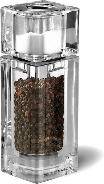 Cole & Mason H33506P Cube 145Mm Combi Tuz&Biber Değirmeni Seti ürün görseli 1
