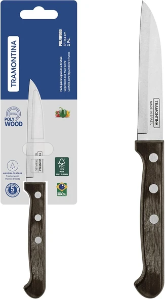 Tramontina Churrasco 21121/193 8Cm Soyma Bıçağı (Blisterli)​ ürün görseli 1