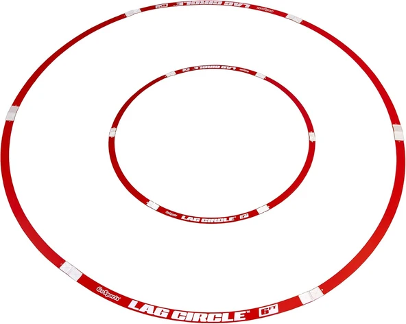 Gosports Lag Circle Oyma Çırpma Eğitim Aracı - 6' 3' Daireler Dahil ürün görseli 1
