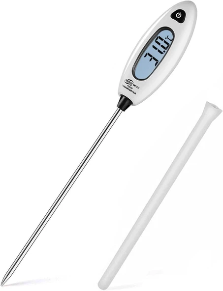 Gm1311 Dijital Saplamalı Yemek Termometresi, Beyaz, 24.2 Cm ürün görseli 1