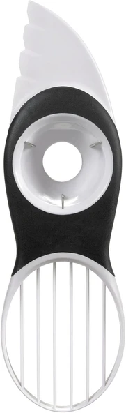 Oxo Good Grips 3'Ü 1 Arada Avokado Dilimleyici-Beyaz, Tek Beden, Çoklu ürün görseli 1