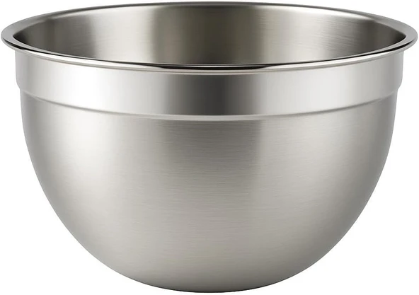 Mallart® 304 Paslanmaz Çelik Karıştırma Mikser Kasesi - 28 Cm X 14.5 Cm | Çok Amaçlı, Dayanıklı, Bulaşık Makinesine Uygun ürün görseli 1