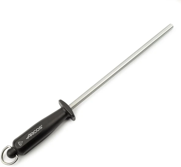 Arcos Steela 230Mm Karbon Çelik Elmastan Üretilmiş Manuel Bileyici. Ergonomik Polipropilen Saplı Profesyonel Kalemtıraş. Sağlak Sollak. Siyah Renk ürün görseli 1