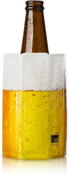 Vacu Vin - 38549606 Aktiv Kühler Motiv Bier "Lager" 0,3-0,5L ürün görseli 1