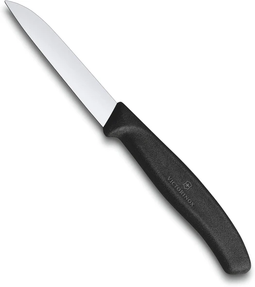 Victorinox 6.7403 Swissclassic 8Cm Düz Soyma Bıçağı, Siyah ürün görseli 1