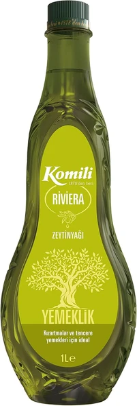 Komili Rıvıera Zeytinyağı 1 Lt Pet Şişe ürün görseli 1