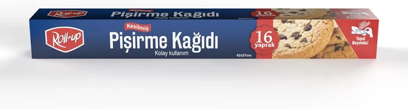 Roll-Up Kesilmiş Pişirme Kağıdı 37Cm X 42Cm 16 Yaprak ürün görseli 1