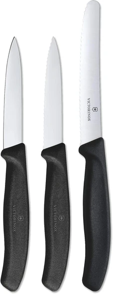 Victorinox 6.7113.3 Siyah Seti, 3 Parça ürün görseli 1